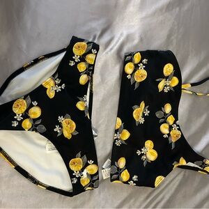 Abercrombie kids lemon swim suit